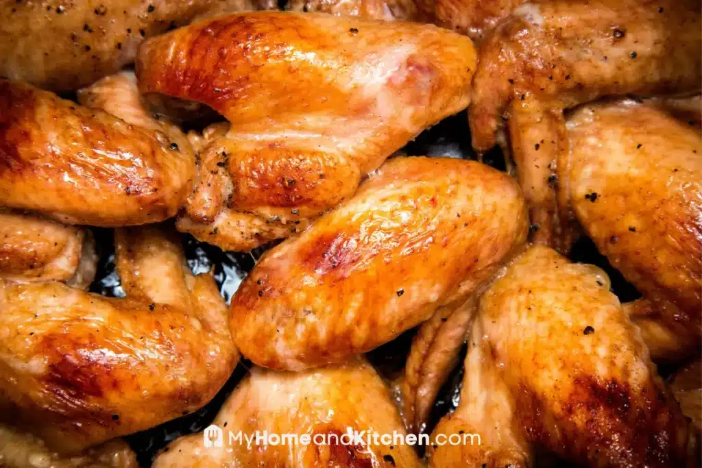 How many chicken wings per person