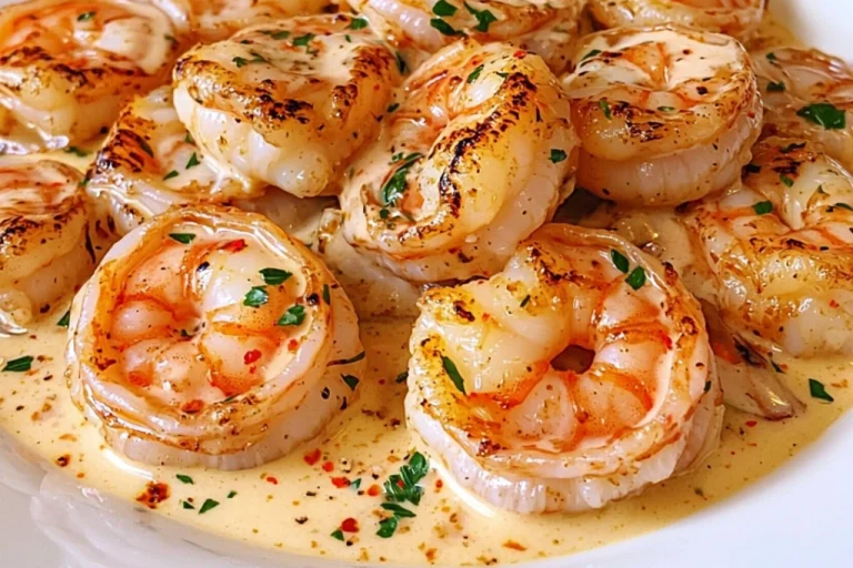 Easy Creamy Garlic Shrimp "15 Minutes"