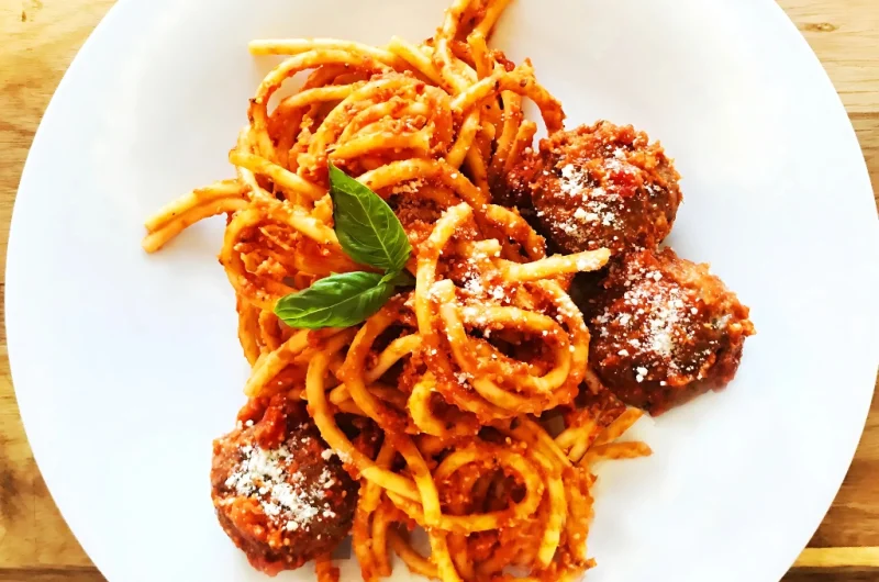 Easy Spaghetti And Meatballs