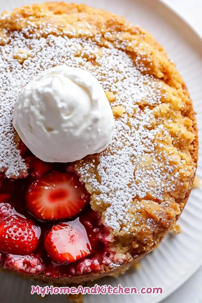 Easy Strawberry Dump Cake