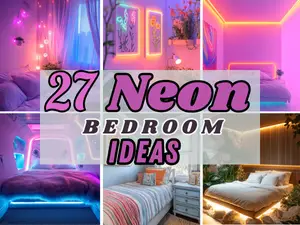 27 Neon Bedroom Ideas for a Cool and Luminous Design