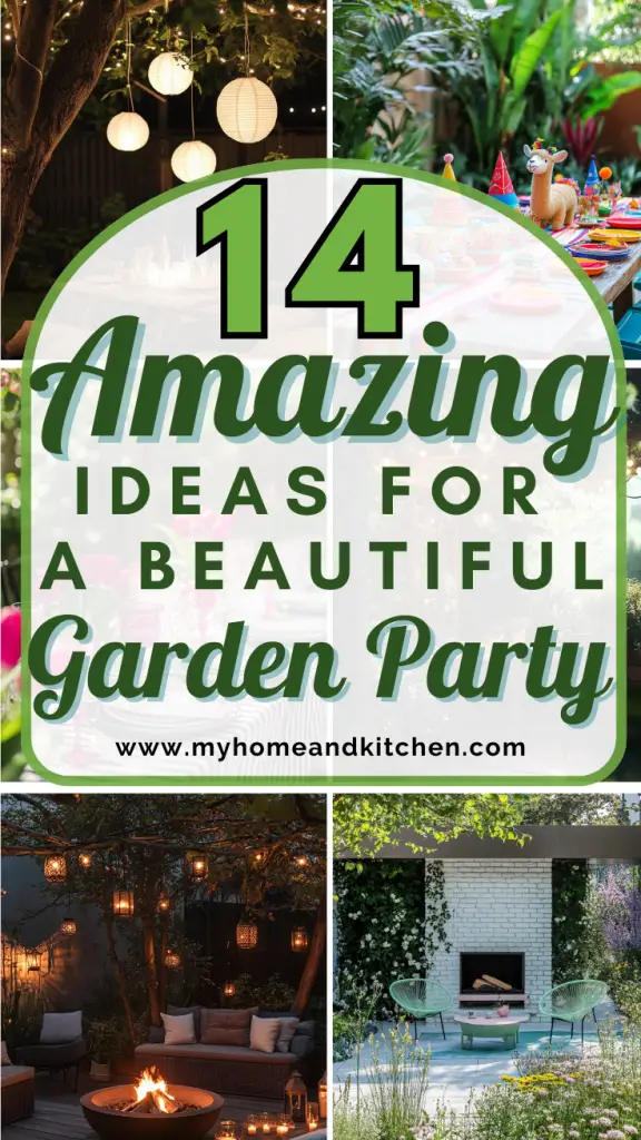 14 Amazing Ideas for a Beautiful Garden Party