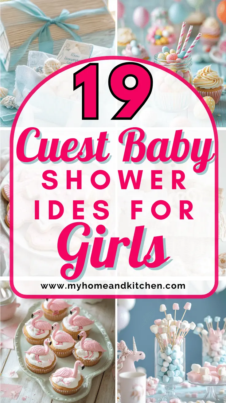 19 Cutest Baby Shower Ideas for Girls - My Home And Kitchen