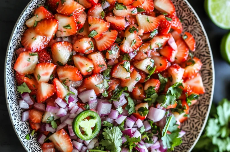 Easy Strawberry Salsa