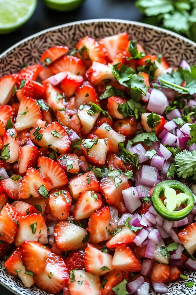 Easy Strawberry Salsa