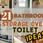 Genius Bathroom Storage Over Toilet Ideas