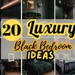 Luxury Black Bedroom Ideas