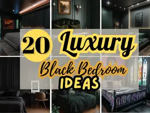 Luxury Black Bedroom Ideas