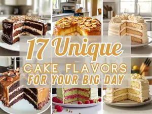 Unique Cake Flavors For Your Big Day