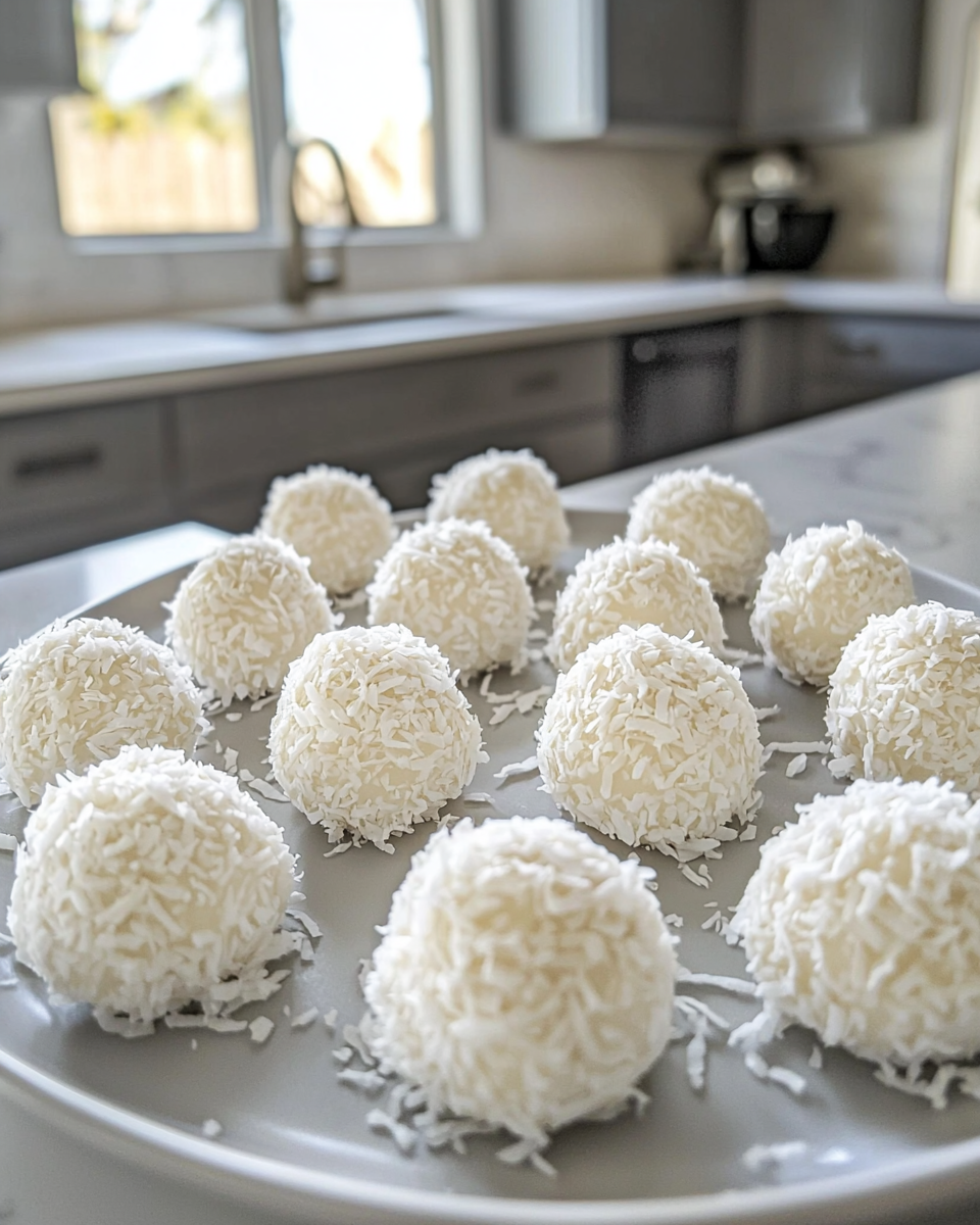 No-Bake Coconut Truffles A Sweet and Creamy Delight