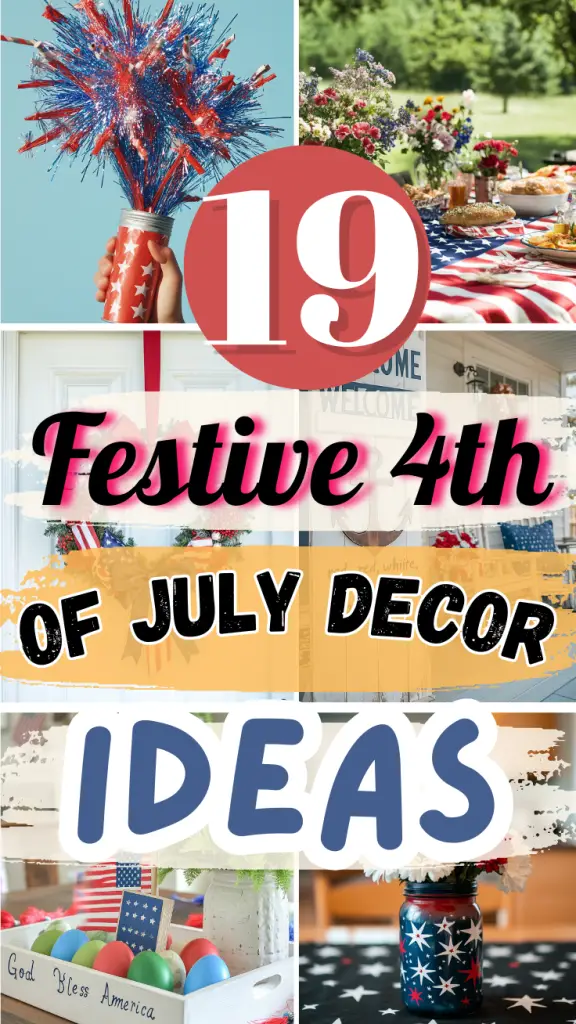 Festive 4th of July Decor Ideas