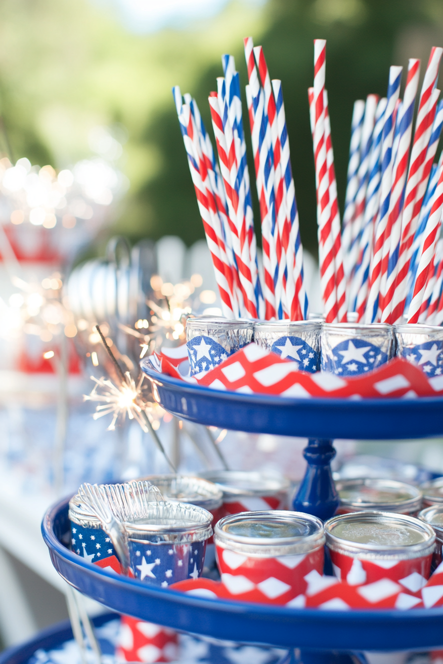 Festive Patriotic Party Display