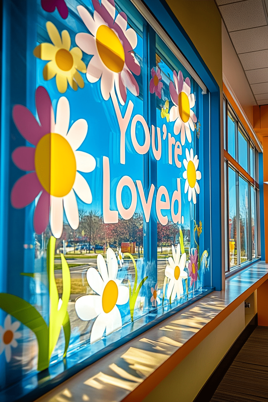 Bright & Cheerful Affirmation Window Decor