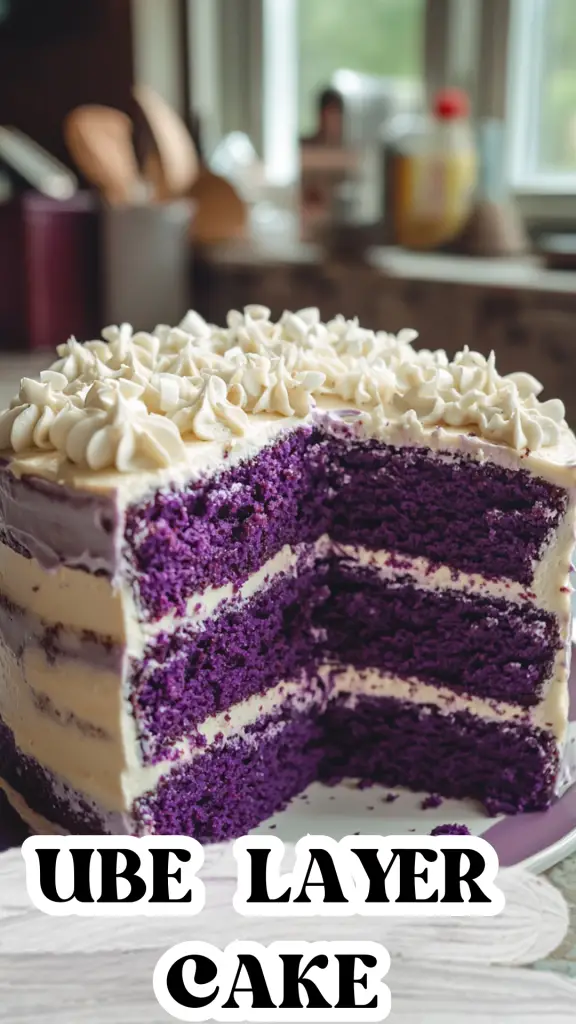 Ube Layer Cake