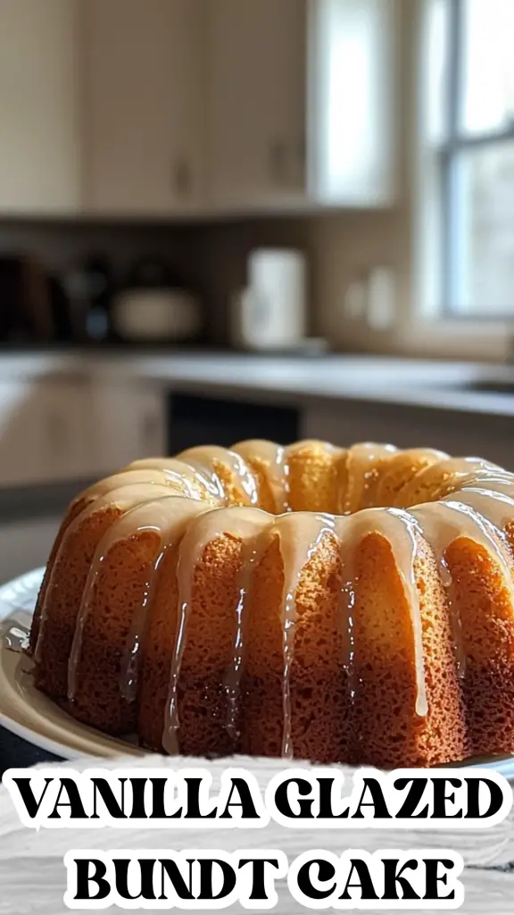 Vanilla Glazed Bundt Cake