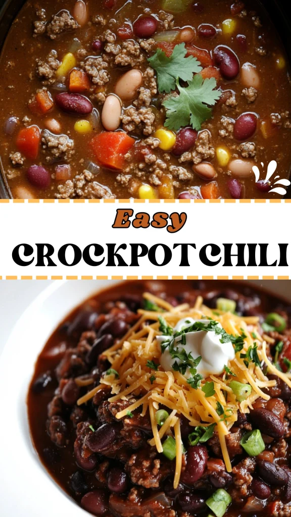 Easy Crockpot Chili