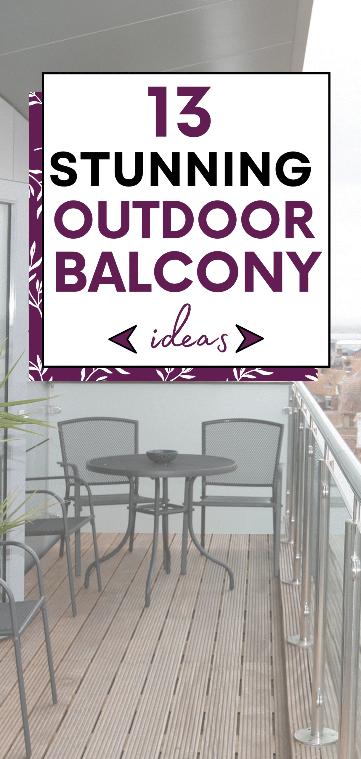 Outdoor Balcony Ideas