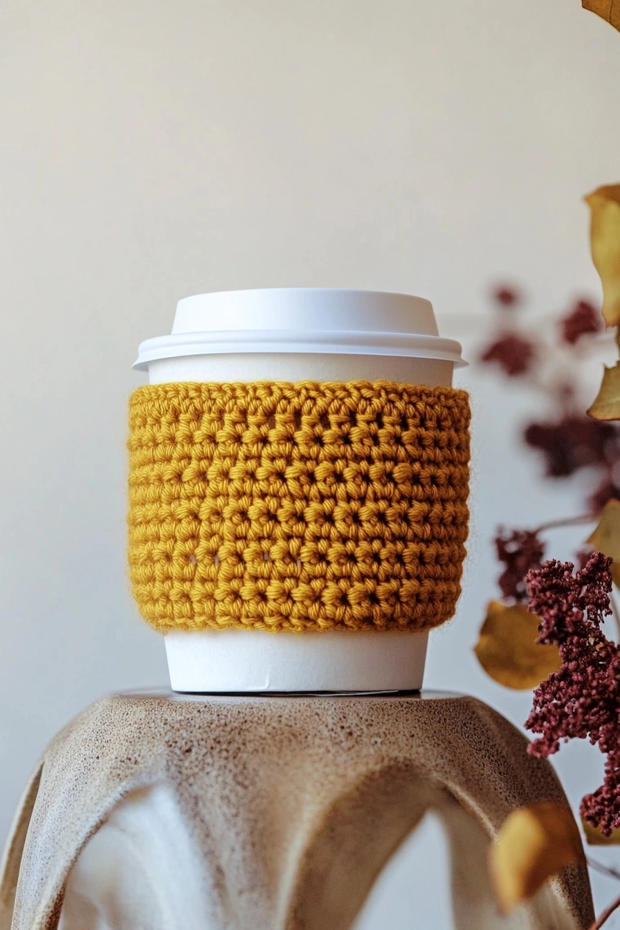 Cozy Crochet Coffee Sleeve