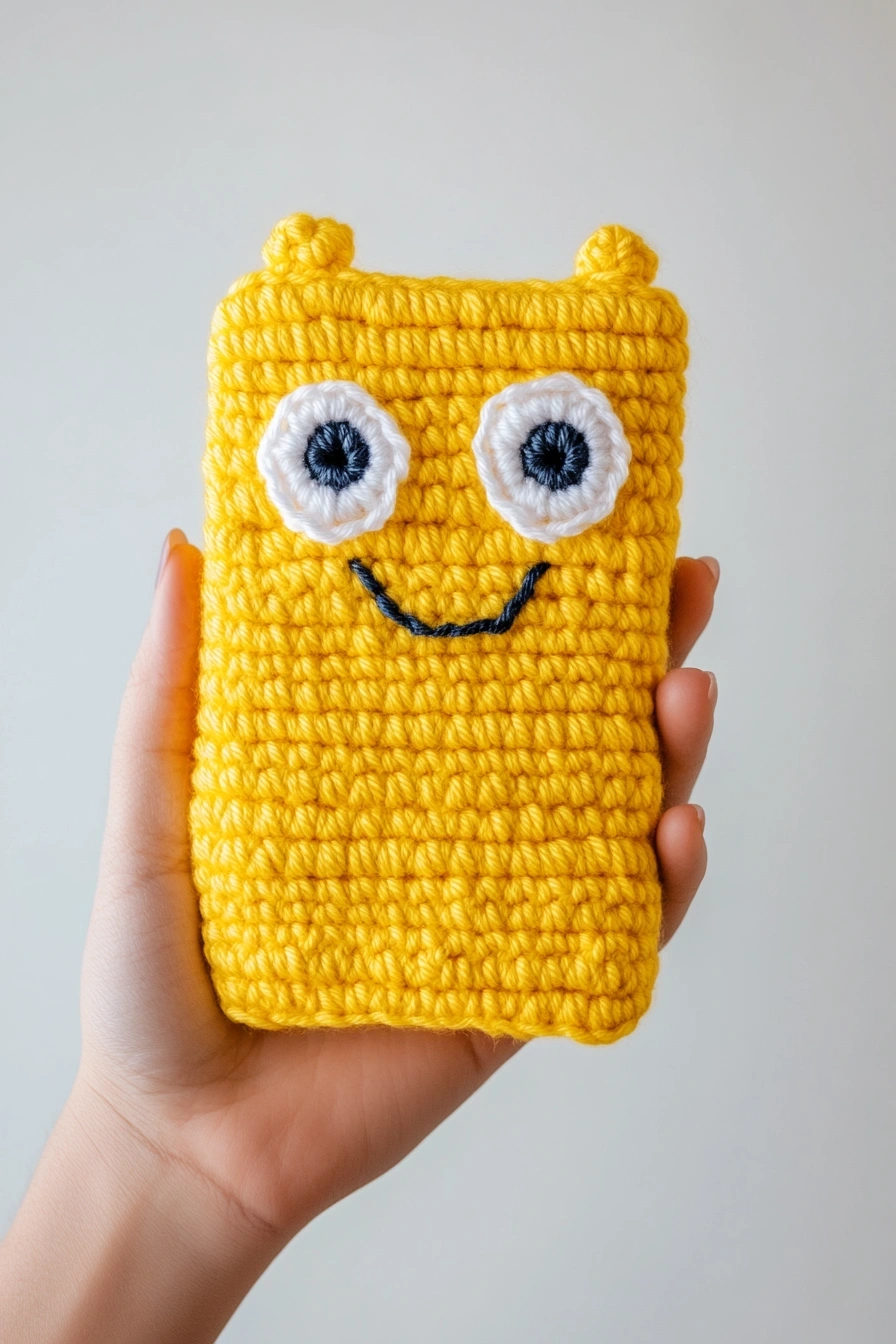 Adorable Crochet Monster Pouch