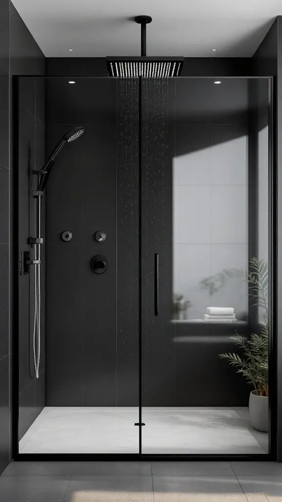 Black Bathroom Decor