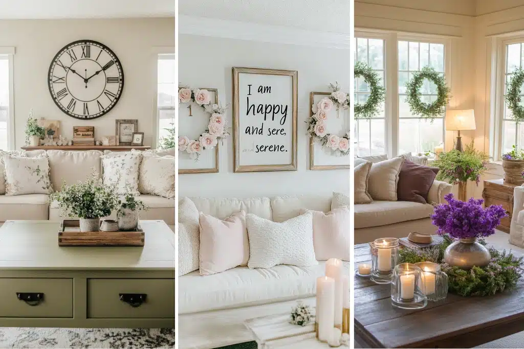 Charming Farmhouse Living Room Ideas