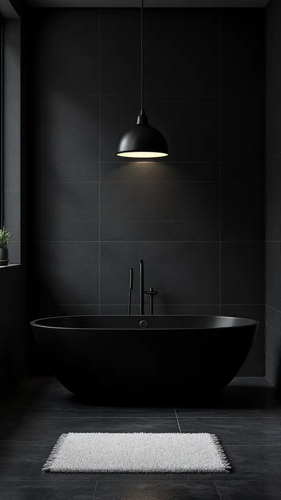 Black Bathroom Decor