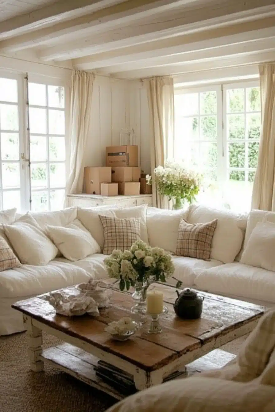 Cozy Farmhouse Retreat with Rustic Layers