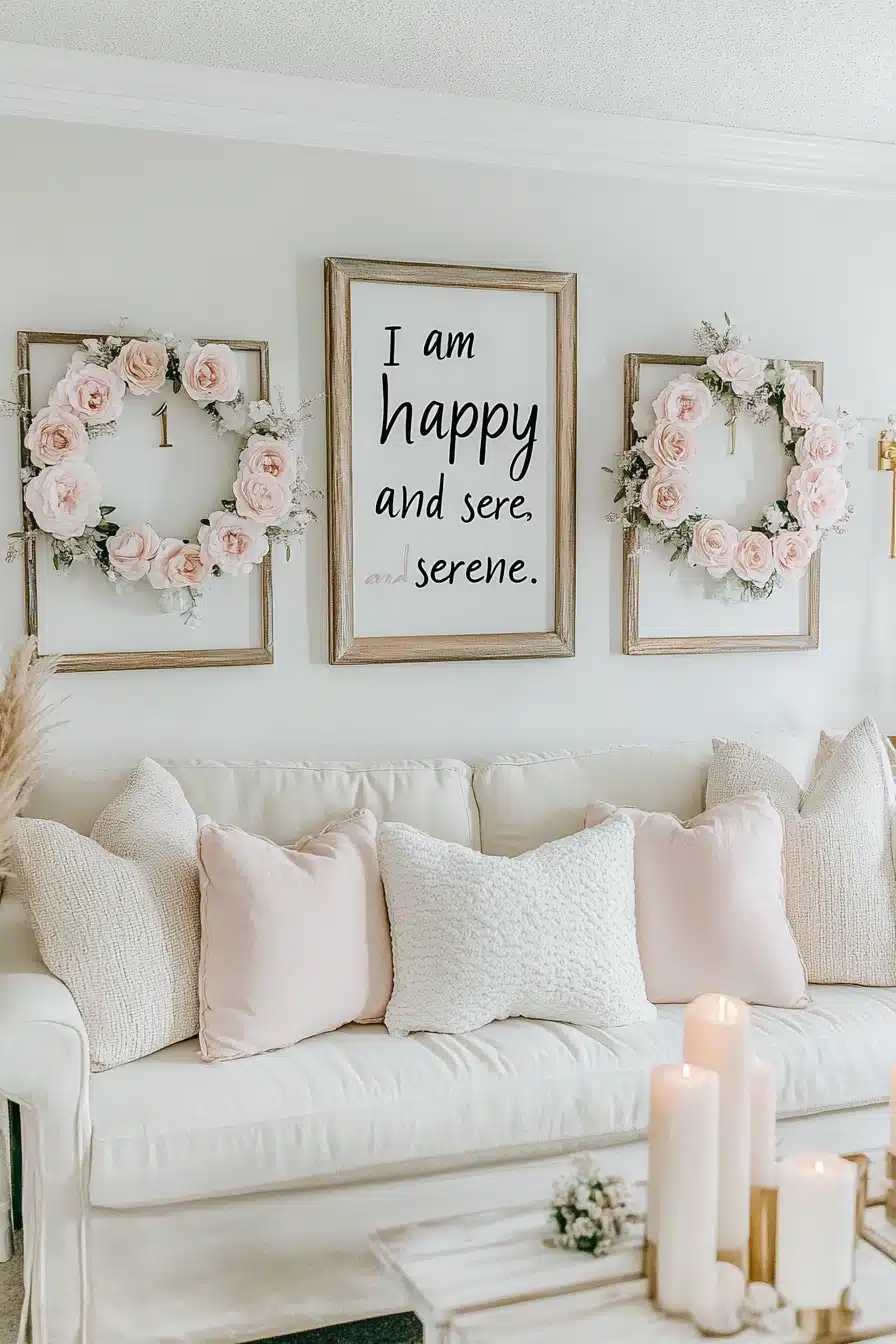 Romantic Farmhouse with Soft Blush Touches