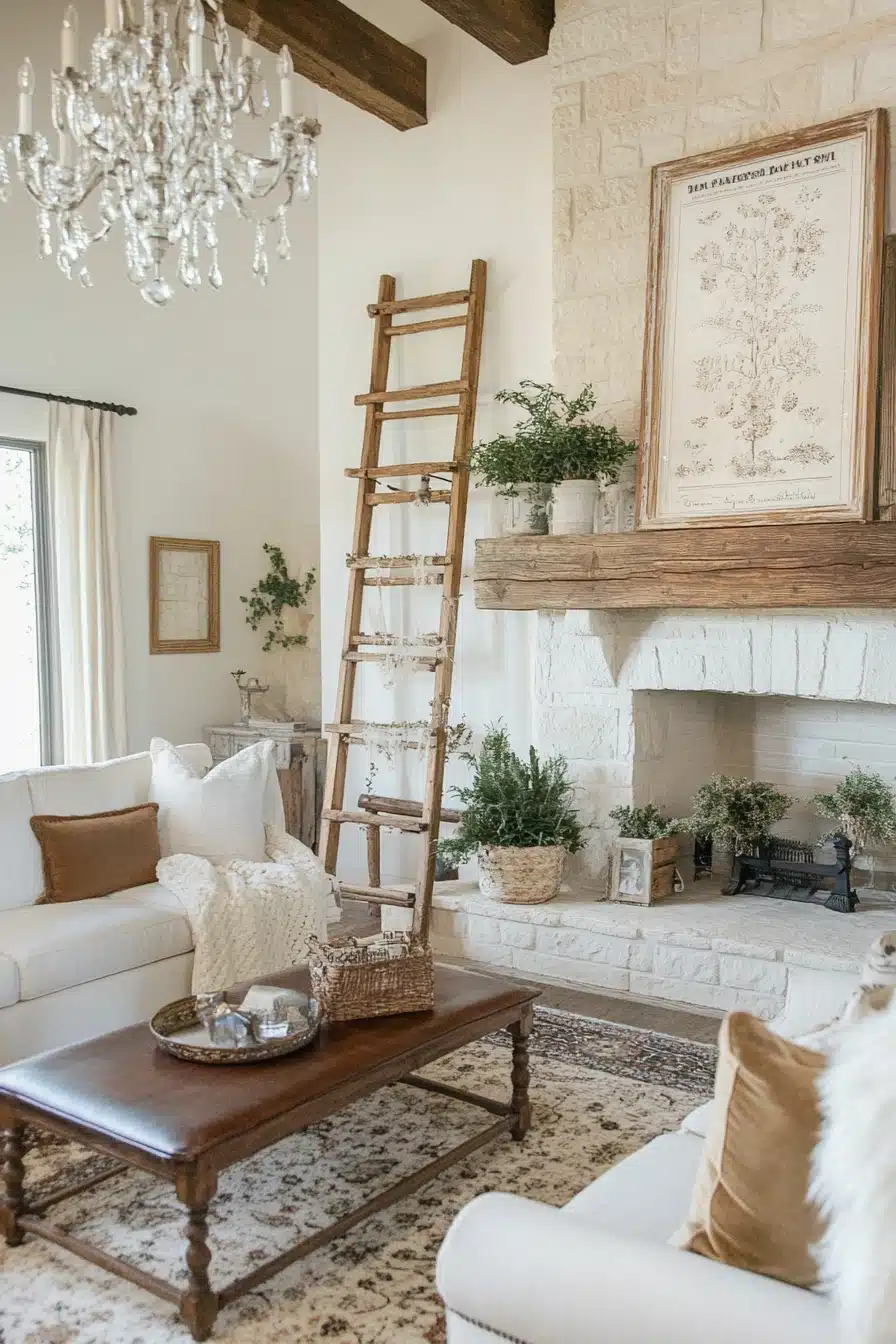 Rustic Elegance with Vintage Farmhouse Charm