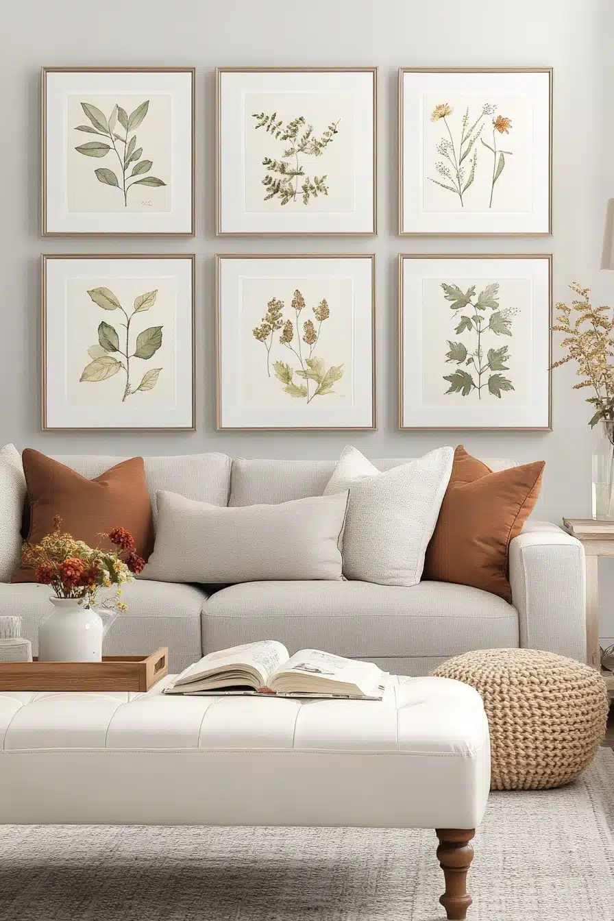 Modern Farmhouse with Botanical Accents