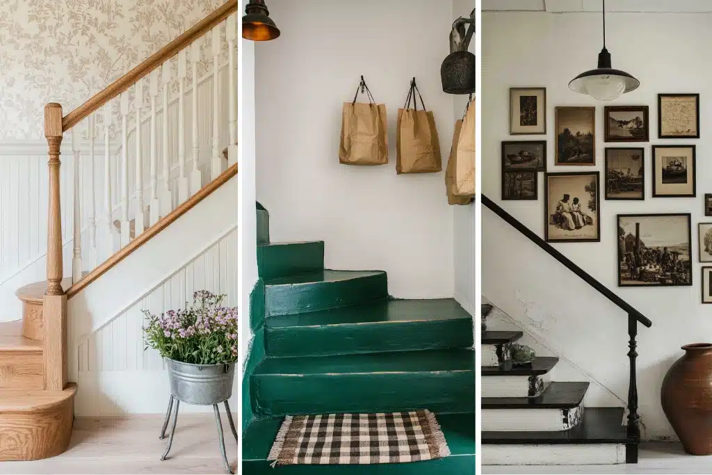 Decorate Modern Farmhouse Staircases Ideas