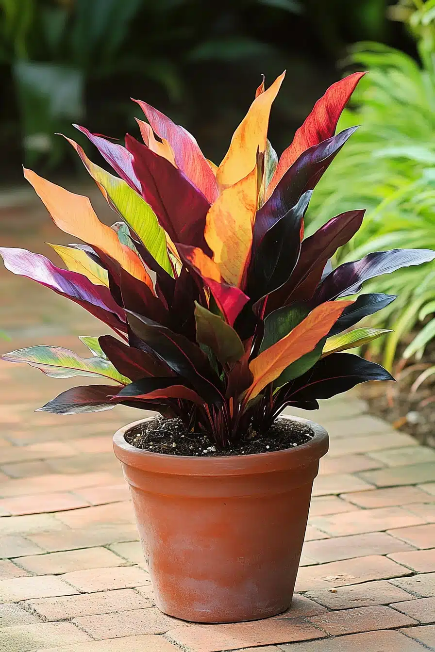 Sunlit Coleus in Terracotta Charm