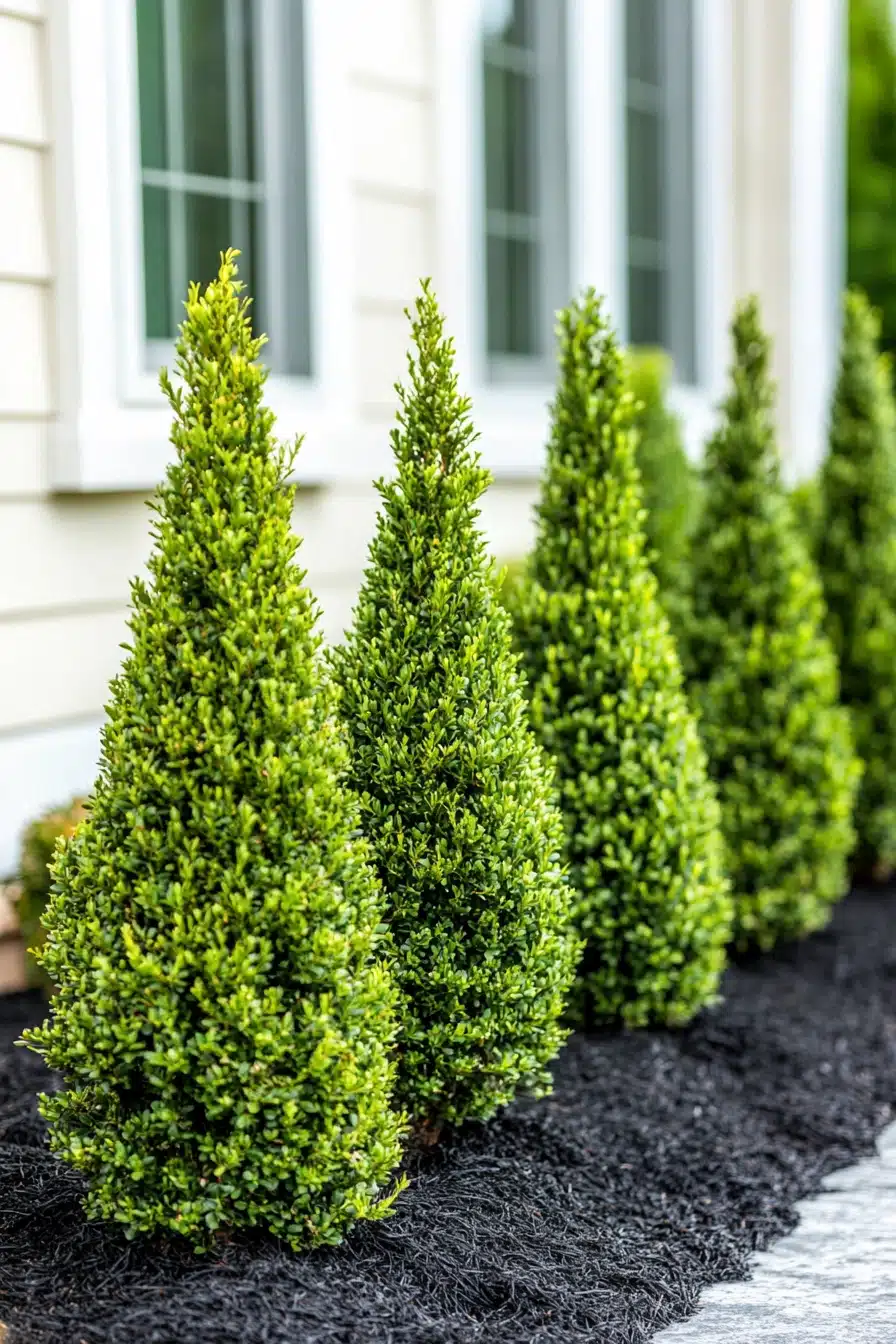 Neatly Sculpted Boxwood for a Polished Look