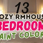 cozy farmhouse bedroom paint colors