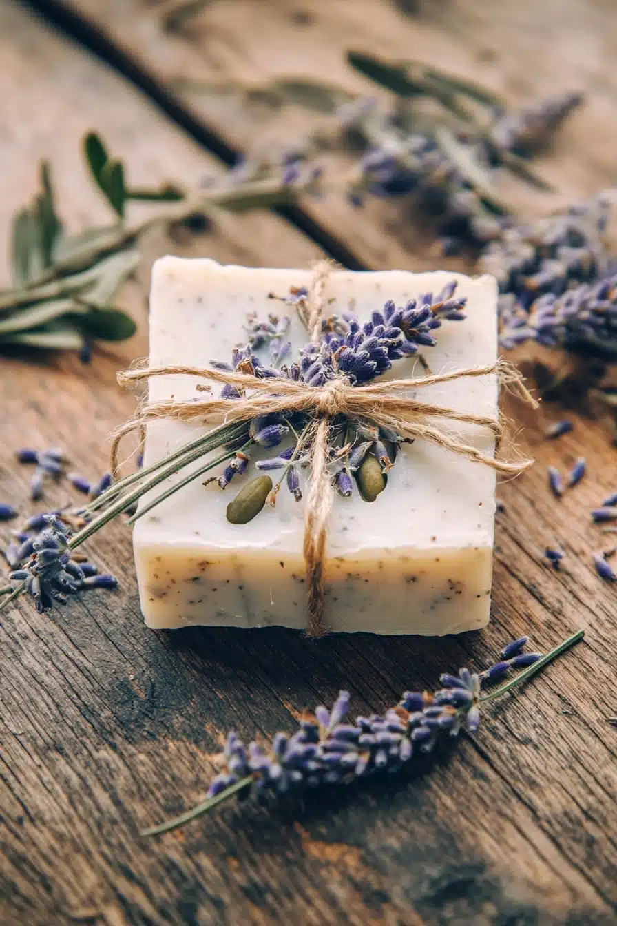 Handcrafted Lavender Soap Bar Delight