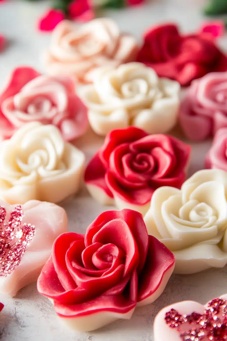 Romantic Rose-Shaped Wax Melts