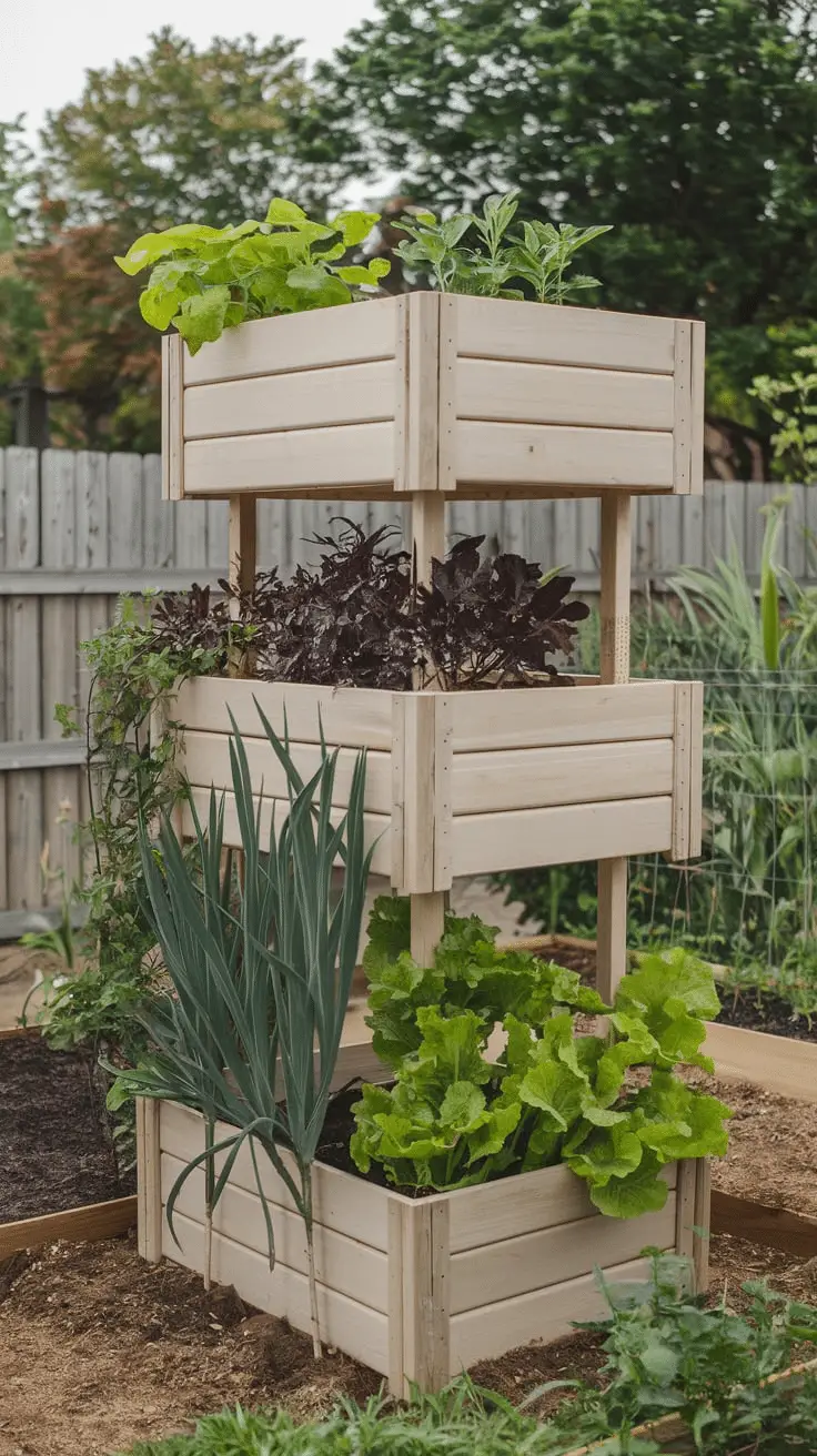 raised garden beds layout