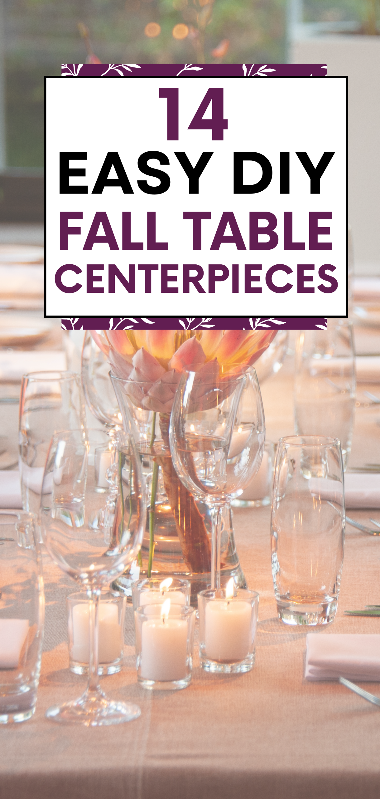 Fall Table Centerpieces