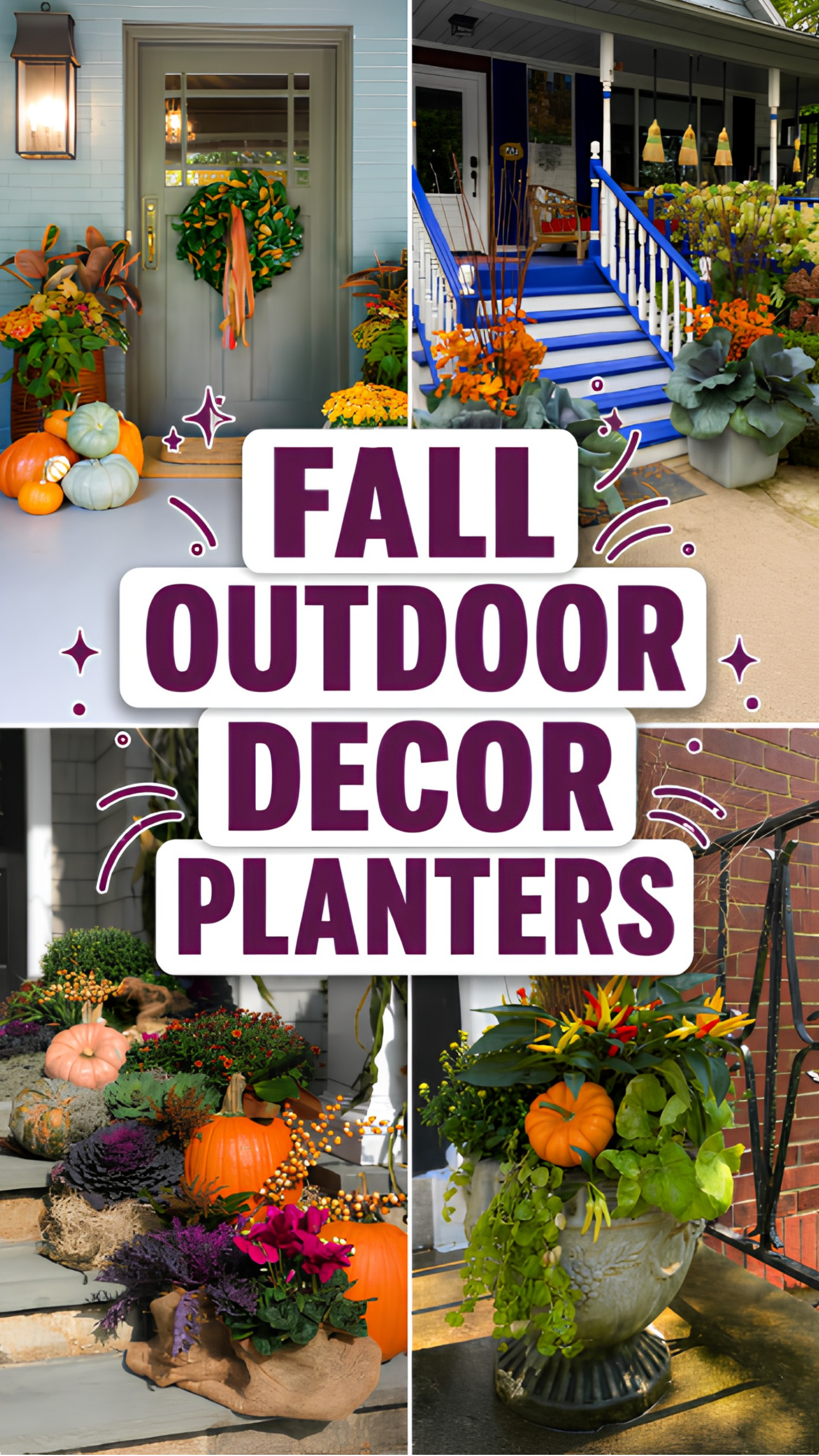 Fall Outdoor Decor Planters That Make Any Porch Feel Ready for the Season
