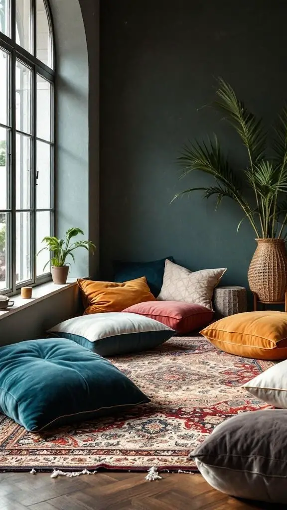 Apartment Dark Boho Living Room Ideas