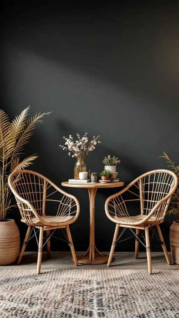 Apartment Dark Boho Living Room Ideas