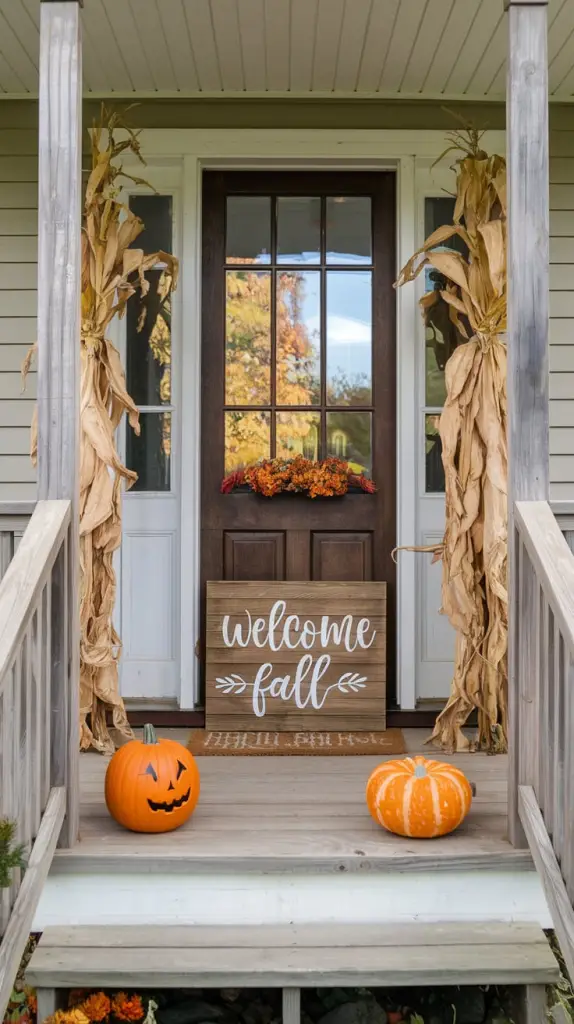 Fall Front Porch Decor