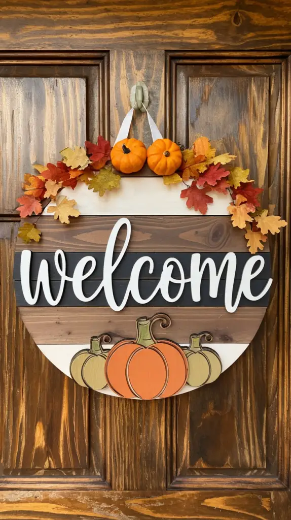 Wooden Fall Door Hanger