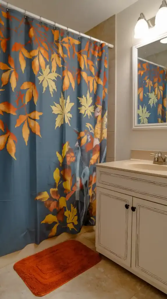 Fall Bathroom Decor