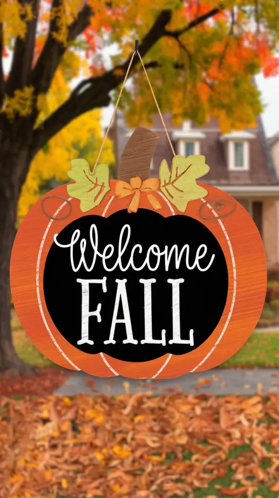 Wooden Fall Door Hanger
