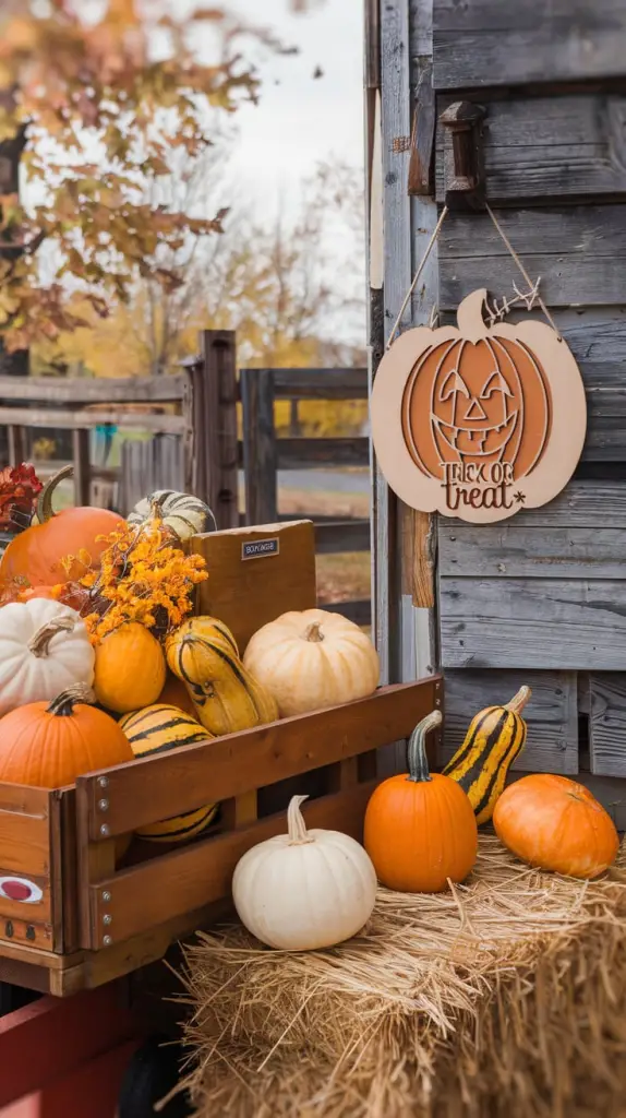 Wooden Fall Door Hanger