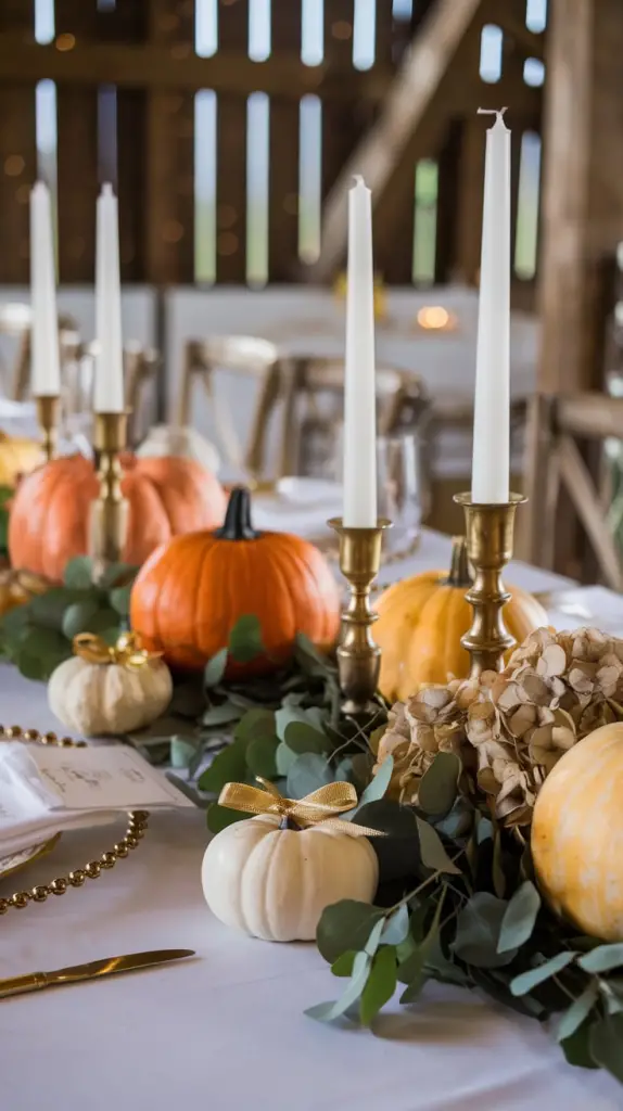 Fall Wedding Table