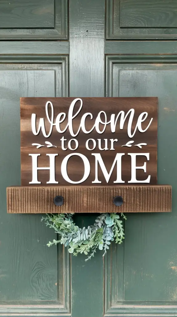 Wooden Fall Door Hanger