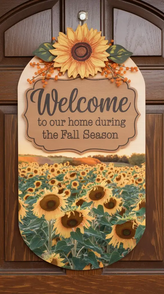 Wooden Fall Door Hanger