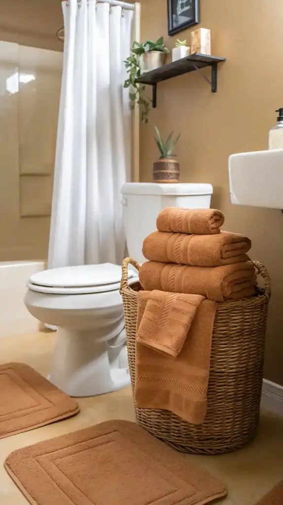 Fall Bathroom Decor